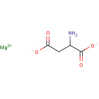 1187-91-3 DL-Aspartic acid hemimagnesium salt chemical structure
