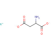 923-09-1 Potassium hydrogen DL-aspartate chemical structure