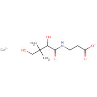 6381-63-1 DL-PANTOTHENIC ACID CALCIUM SALT chemical structure