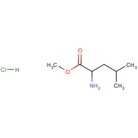 5845-53-4 D-Leucine methyl ester hydrochloride chemical structure
