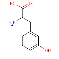 775-06-4 3-(3-Hydroxyphenyl)-DL-alanine chemical structure