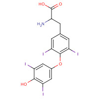 300-30-1 DL-THYROXINE chemical structure