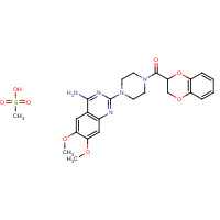 77883-43-3 Doxazosin mesylate chemical structure