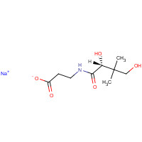 867-81-2 Sodium D-pantothenate chemical structure