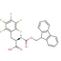 198545-85-6 FMOC-D-PENTAFLUOROPHENYLALANINE chemical structure