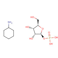 58459-37-3 D-RIBOSE 1-PHOSPHATE,BISCYCLOHEXYLAMMONIUM SALT chemical structure