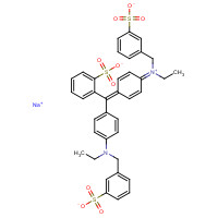 3844-45-9 Erioglaucine disodium salt chemical structure