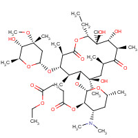 1264-62-6 Erythromycin ethylsuccinate chemical structure