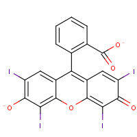 16423-68-0 ERYTHROSIN B chemical structure