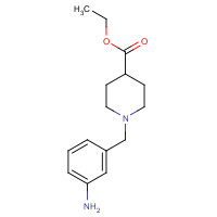 306937-22-4 ETHYL 1-(3-AMINOBENZYL)PIPERIDINE-4-CARBOXYLATE chemical structure