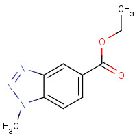 499785-52-3 ETHYL 1-METHYL-1H-1,2,3-BENZOTRIAZOLE-5-CARBOXYLATE chemical structure