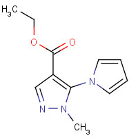175137-01-6 ETHYL 1-METHYL-5-(1H-PYRROL-1-YL)-1H-PYRAZOLE-4-CARBOXYLATE chemical structure