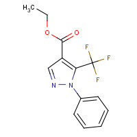 112055-34-2 ETHYL 2-PHENYL-3-(TRIFLUOROMETHYL)PYRAZOLE-4-CARBOXYLATE chemical structure