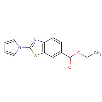 289651-81-6 ETHYL 2-(1H-PYRROL-1-YL)-1,3-BENZOTHIAZOLE-6-CARBOXYLATE chemical structure