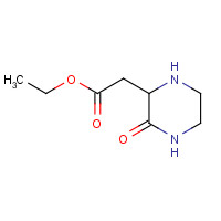 33422-35-4 ETHYL 2-(3-OXO-2-PIPERAZINYL)ACETATE chemical structure