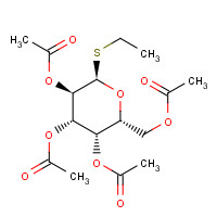 126187-25-5 ETHYL 2,3,4,6-TETRA-O-ACETYL-A-D-THIOGALACTOPYRANOSIDE chemical structure