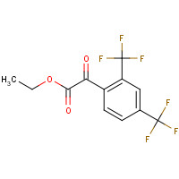 306936-81-2 ETHYL 2-[2,4-BIS(TRIFLUOROMETHYL)PHENYL]-2-OXOACETATE chemical structure