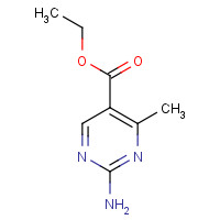 81633-29-6 ETHYL 2-AMINO-4-METHYLPYRIMIDINE-5-CARBOXYLATE chemical structure
