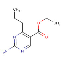 127957-83-9 ETHYL 2-AMINO-4-PROPYLPYRIMIDINE-5-CARBOXYLATE chemical structure
