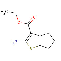 4815-29-6 2-AMINO-5,6-DIHYDRO-4H-CYCLOPENTA[B]THIOPHENE-3-CARBOXYLIC ACID ETHYL ESTER chemical structure