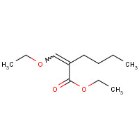 125500-84-7 ETHYL 2-BUTYRYL-3-ETHOXYACRYLATE chemical structure