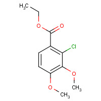 175136-04-6 ETHYL 2-CHLORO-3,4-DIMETHOXYBENZOATE chemical structure