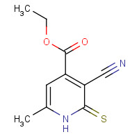 56891-69-1 Ethyl 3-cyano-2-mercapto-6-methylisonicotinate chemical structure