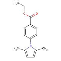 5159-70-6 ETHYL 4-(2,5-DIMETHYL-1H-PYRROL-1-YL)BENZENECARBOXYLATE chemical structure