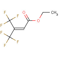 1513-60-6 ETHYL 4,4,4-TRIFLUORO-3-(TRIFLUOROMETHYL)CROTONATE chemical structure