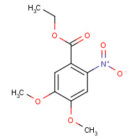 100905-33-7 ETHYL 4,5-DIMETHOXY-2-NITROBENZOATE chemical structure