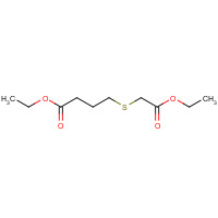63449-37-6 ETHYL 4-[(2-ETHOXY-2-OXOETHYL)THIO]BUTANOATE chemical structure