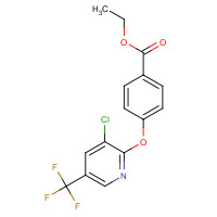 105626-86-6 3-CHLORO-2-[4-(ETHOXYCARBONYL)PHENOXY]-5-(TRIFLUOROMETHYL)PYRIDINE chemical structure