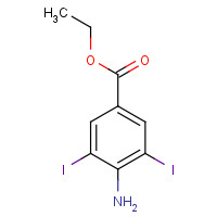 5400-81-7 ETHYL 4-AMINO-3,5-DIIODOBENZOATE chemical structure