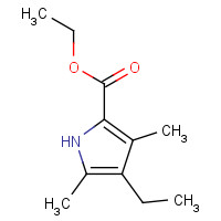 2199-47-5 ETHYL 4-ETHYL-3,5-DIMETHYL-1H-PYRROLE-2-CARBOXYLATE chemical structure