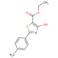 263016-18-8 ETHYL 4-HYDROXY-2-(4-METHYLPHENYL)-1,3-THIAZOLE-5-CARBOXYLATE chemical structure