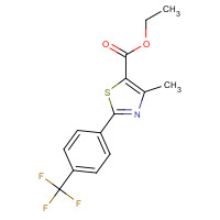 175277-03-9 Ethyl 4-methyl-2-[4-(trifluoromethyl)phenyl]-1,3-thiazole-5-carboxylate chemical structure