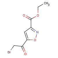 104776-74-1 ETHYL 5-(2-BROMOACETYL)ISOXAZOLE-3-CARBOXYLATE chemical structure