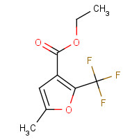 17515-73-0 ETHYL 5-METHYL-2-(TRIFLUOROMETHYL)-3-FUROATE chemical structure