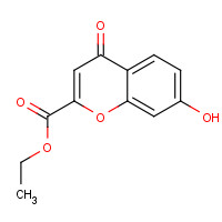 23866-72-0 ETHYL 7-HYDROXY-4-OXO-4H-CHROMENE-2-CARBOXYLATE chemical structure