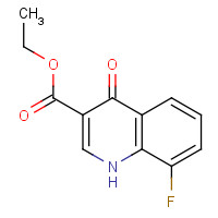71083-06-2 ETHYL 1,4-DIHYDRO-8-FLUORO-4-OXOQUINOLINE-3-CARBOXYLATE chemical structure