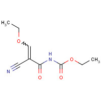 1187-34-4 ETHYL N-(2-CYANO-3-ETHOXYACRYLOYL)CARBAMATE chemical structure