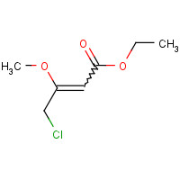 13211-09-1 ETHYL(E)-4-CHLORO-3-METHOXY-2-BUTENOATE chemical structure