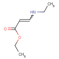 55330-56-8 beta-Ethylaminoacrylic acid ethylester chemical structure
