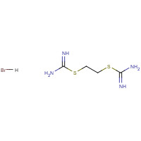 6943-65-3 ETHYLENEBIS(ISOTHIOURONIUM BROMIDE) chemical structure