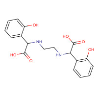 1170-02-1 Ethylenediamine-N,N'-bis((2-hydroxyphenyl)acetic acid) chemical structure