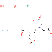 65501-24-8 ETHYLENEDIAMINETETRAACETIC ACID TRIPOTASSIUM SALT DIHYDRATE chemical structure