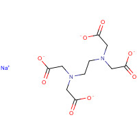 150-38-9 Ethylenediaminetetraacetic acid trisodium salt solution chemical structure