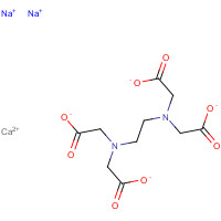 62-33-9 EDTA calcium disodium chemical structure