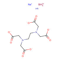 12558-49-5 BISMUTH SODIUM ETHYLENEDIAMINETETRAACETATE chemical structure