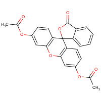 596-09-8 FLUORESCEIN DIACETATE chemical structure